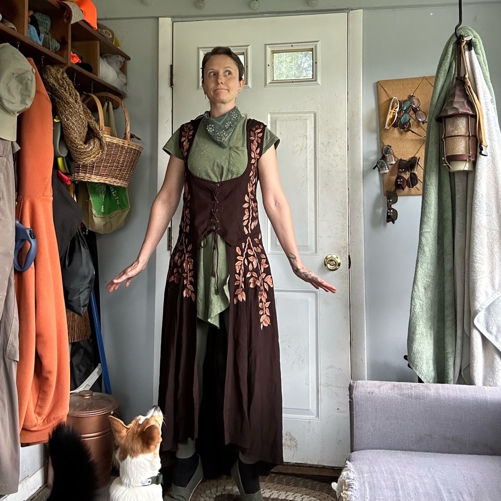 Holy Clothing TALL Tauriel Maxi Overdress S